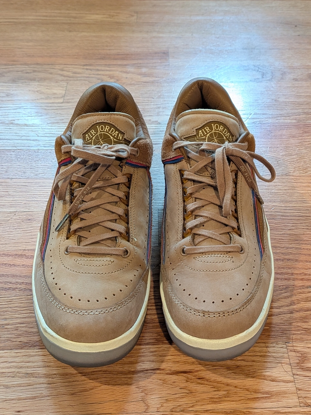 Air Jordan 2 Retro Tan Suede, Darker Brown Accent, Homage to Detroit
